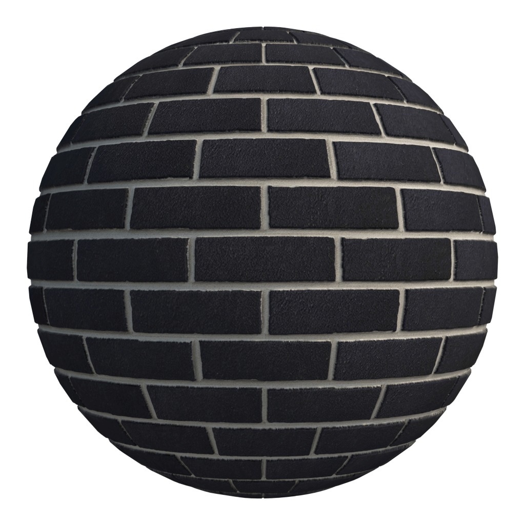 Atlas Black Brick Texture Texture_1