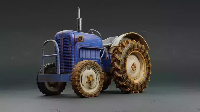 Cartoon Tractor