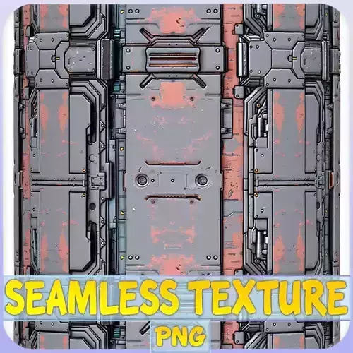 Sci-FI Seamless Texture Texture