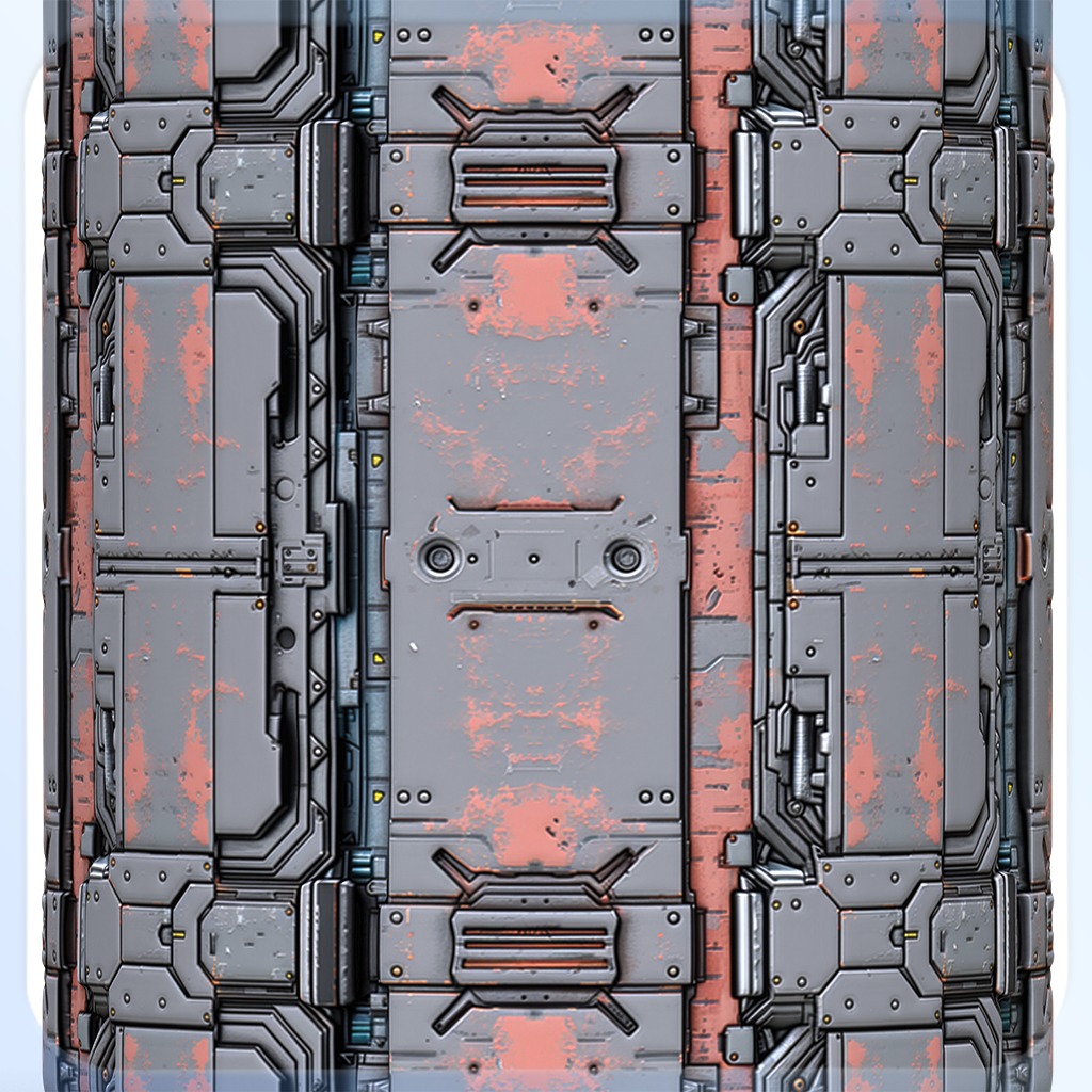 Sci-FI Seamless Texture Texture_3