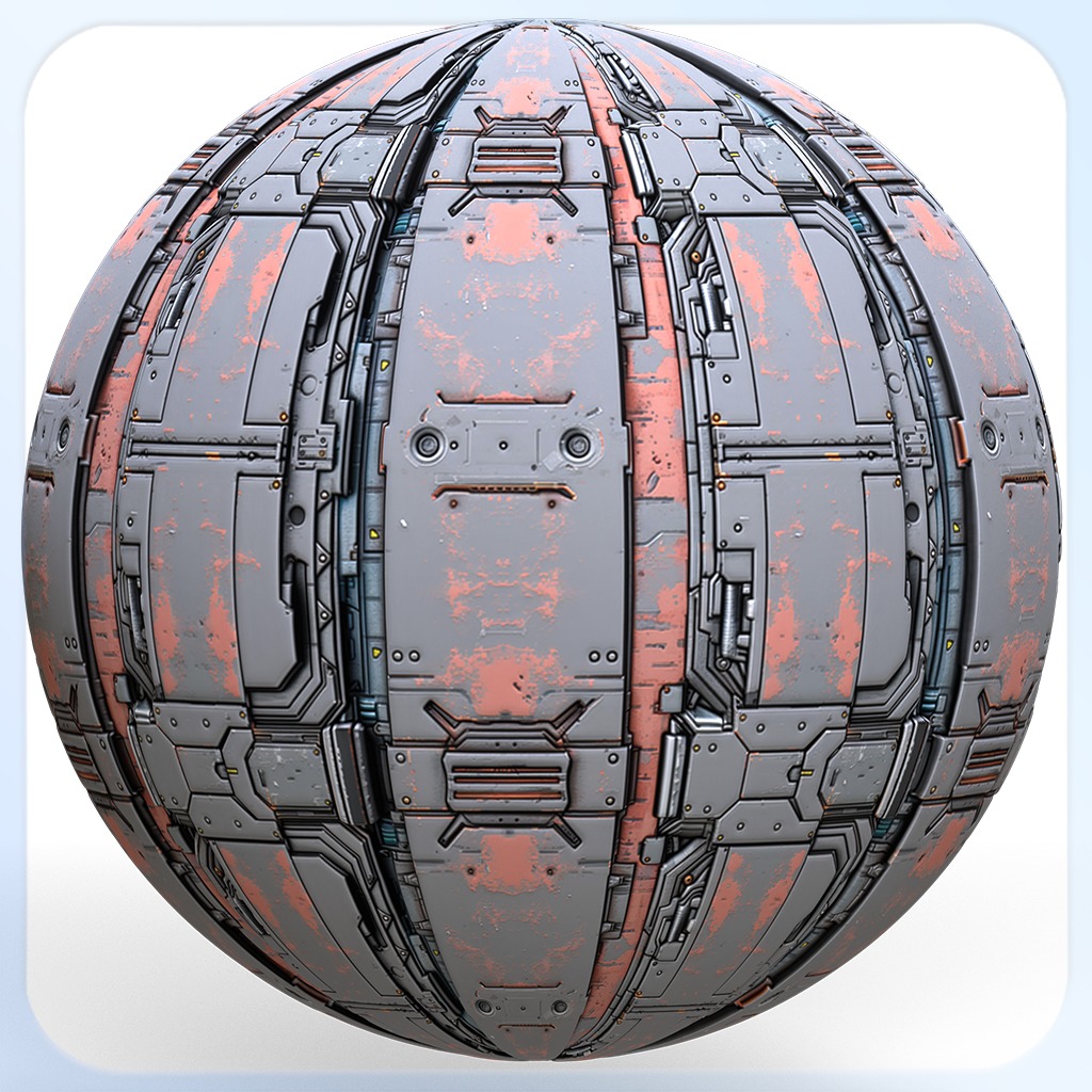 Sci-FI Seamless Texture Texture_2