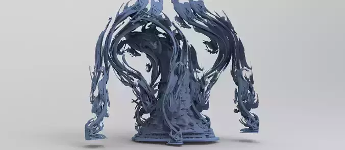 Arch stone 2 versions  3D model
