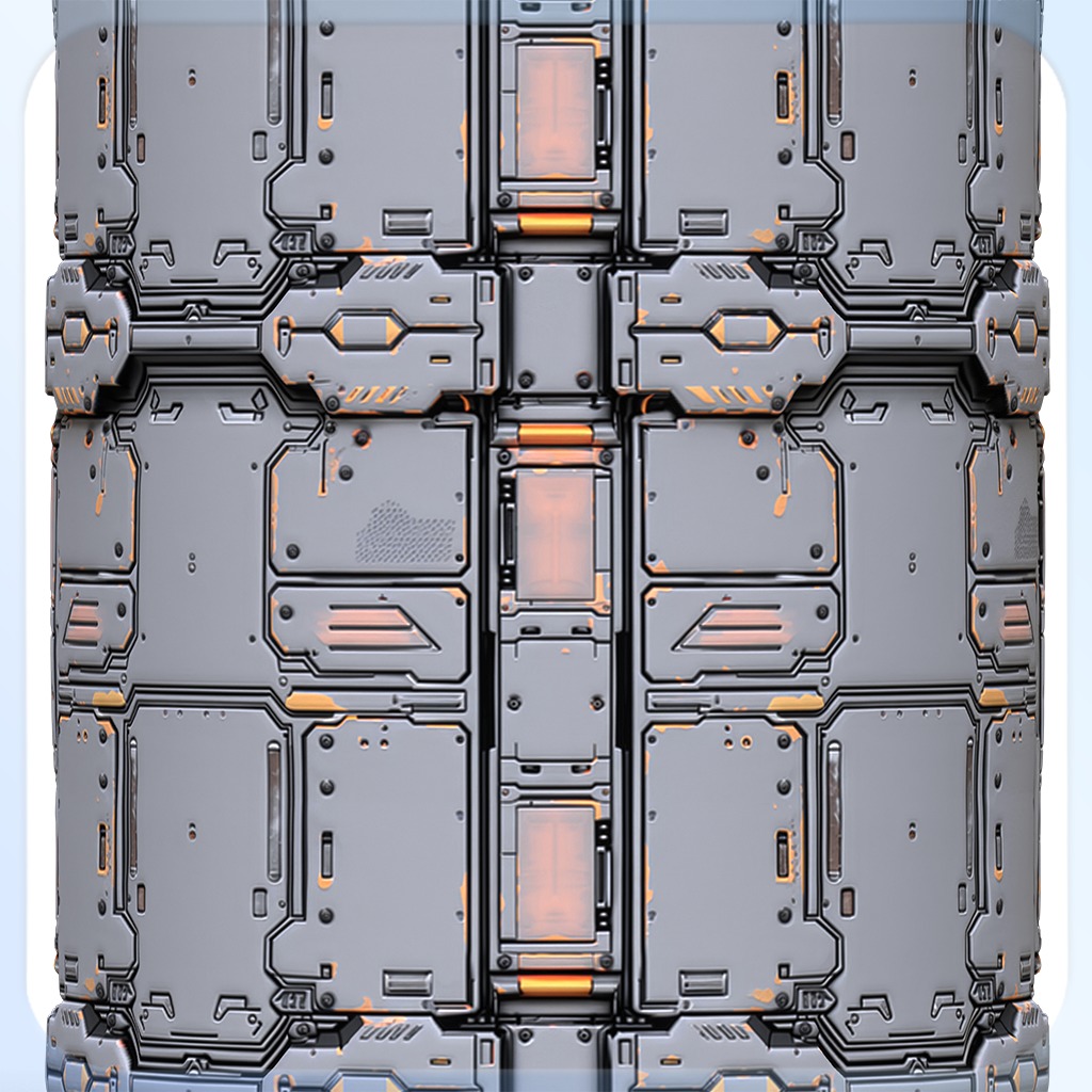 Sci-FI Seamless Texture Texture_3