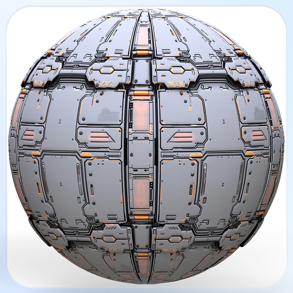 Sci-FI Seamless Texture Texture_2