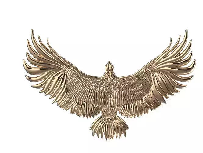 Majestic Eagle Brooch