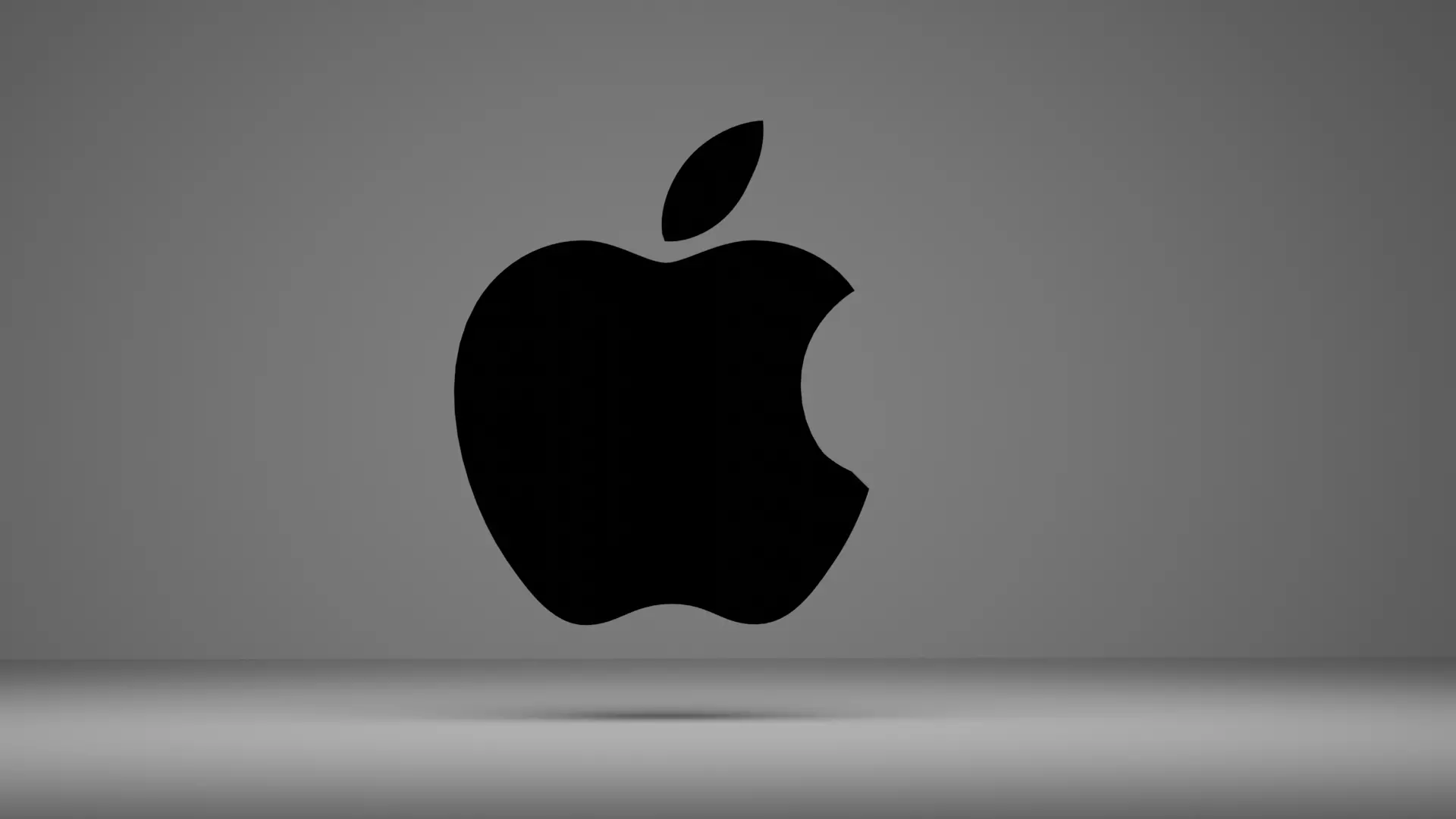 APPLE ICON Low-poly 3D model_0