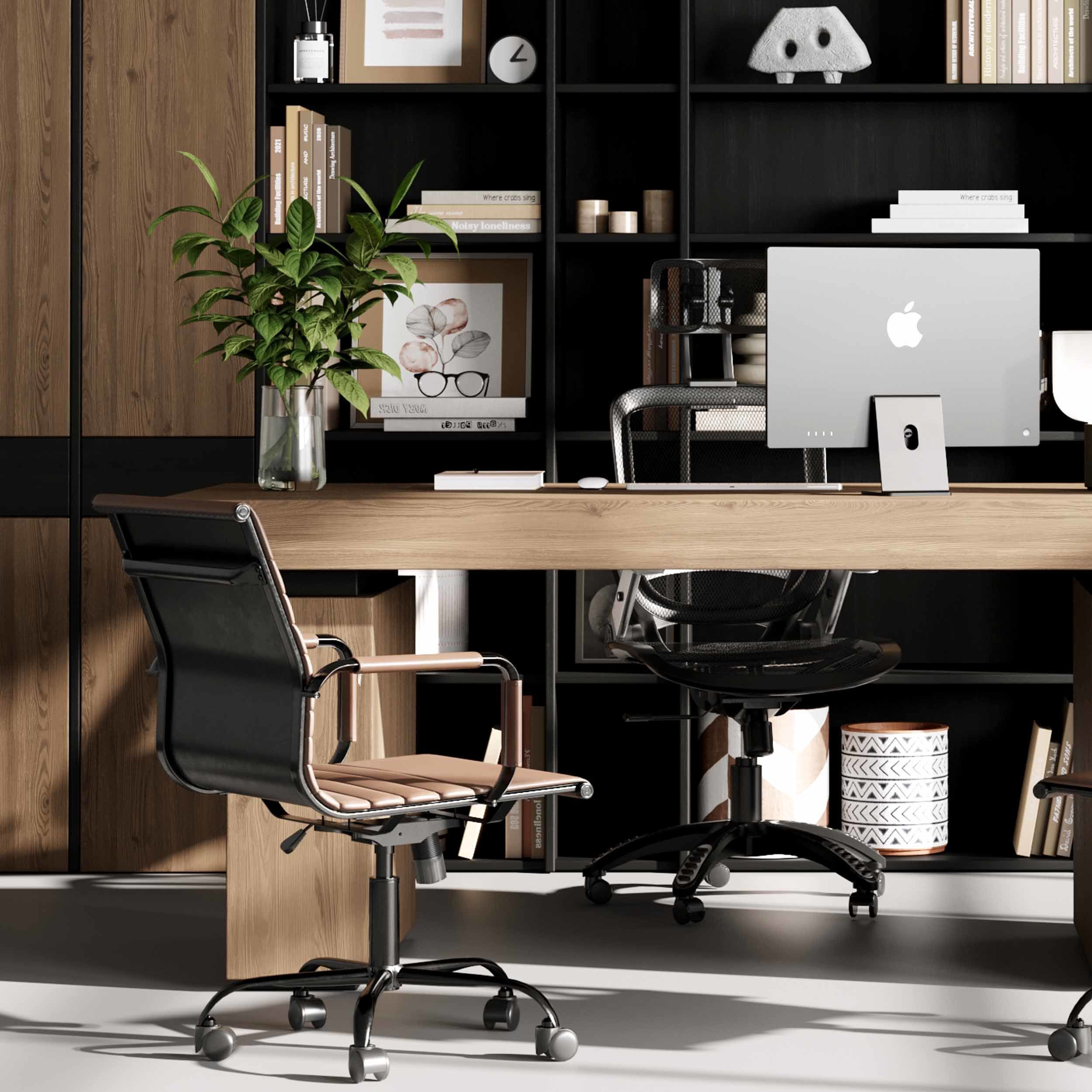 Boss Desk - Office Furniture 46 3D model_4