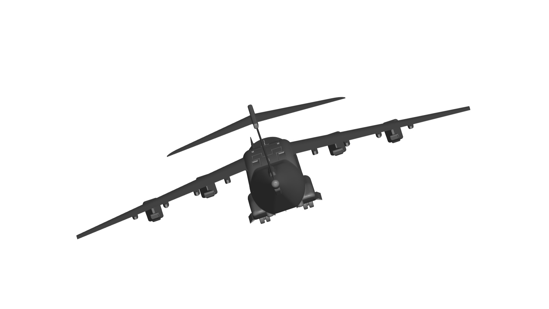Airbus A400M 3D model_2