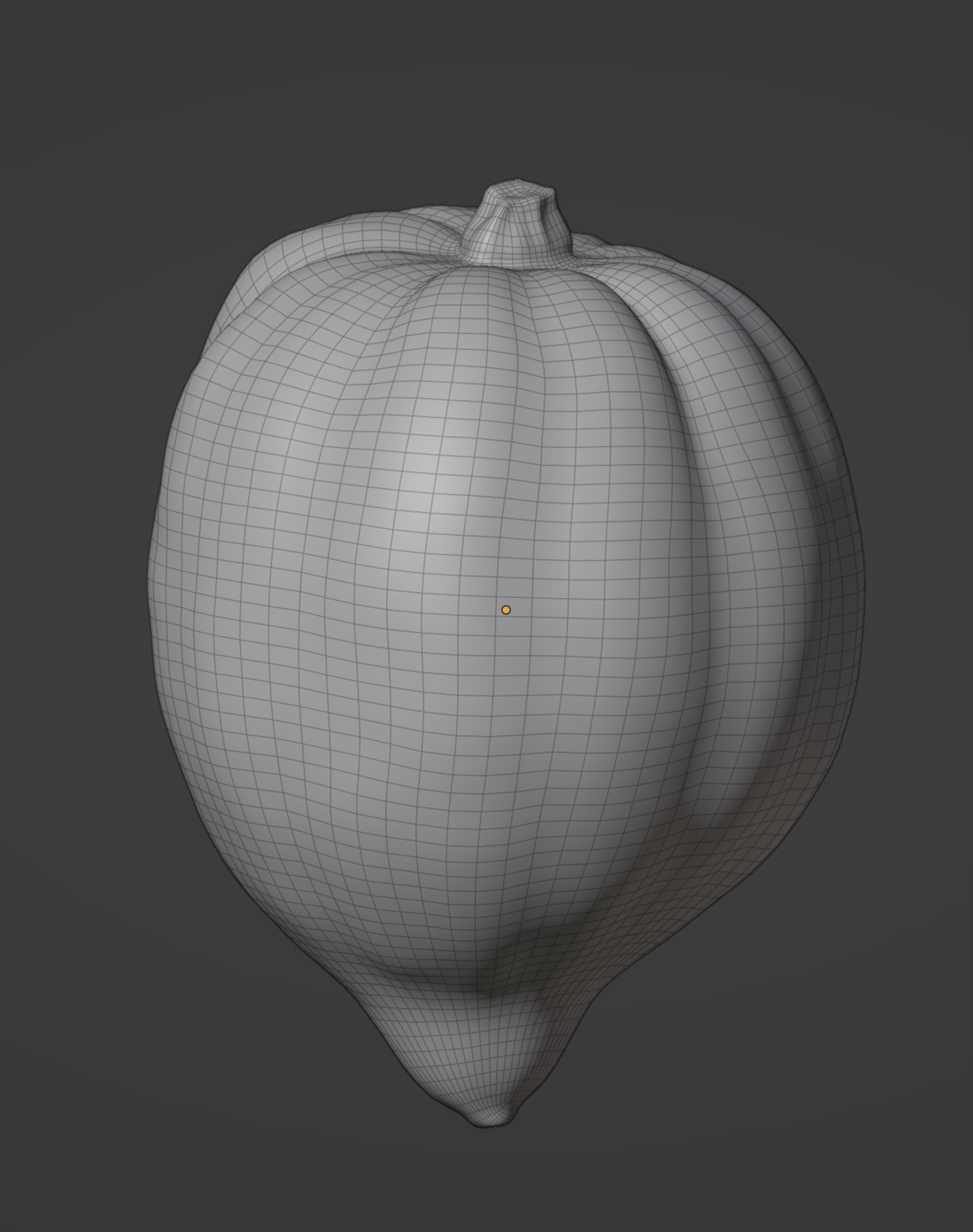 Acorn Squash 02 3D model_6