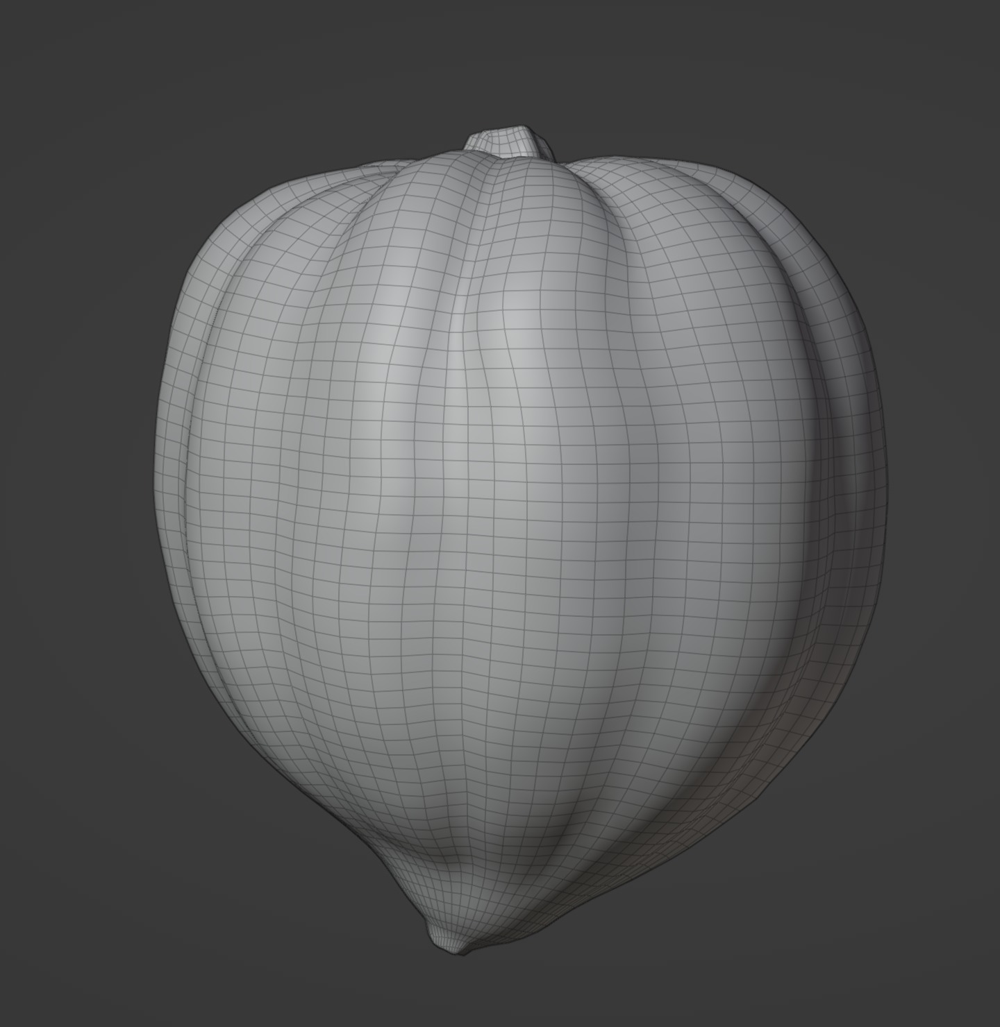 Acorn Squash 02 3D model_8