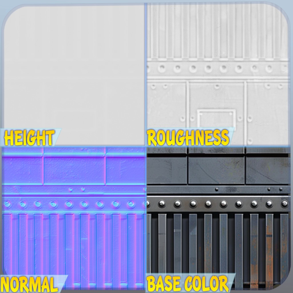  Sci-FI Seamless Texture Texture_1