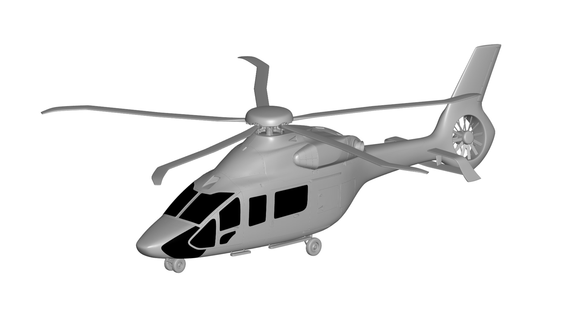 Airbus Helicopters H160 3D model_1