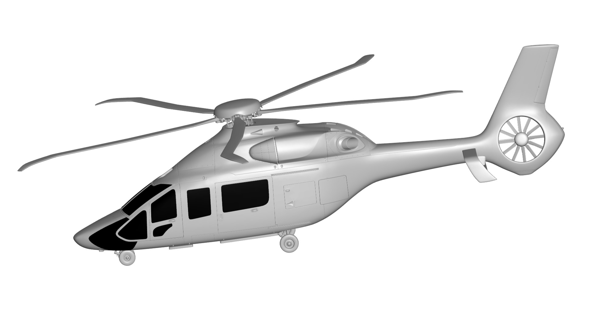 Airbus Helicopters H160 3D model_2