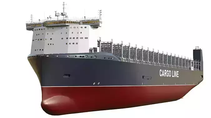 Next Generation Container Ship 3D model
