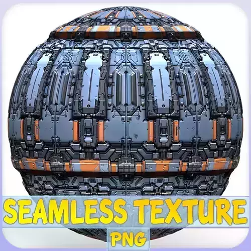 Sci-FI Seamless Texture Texture