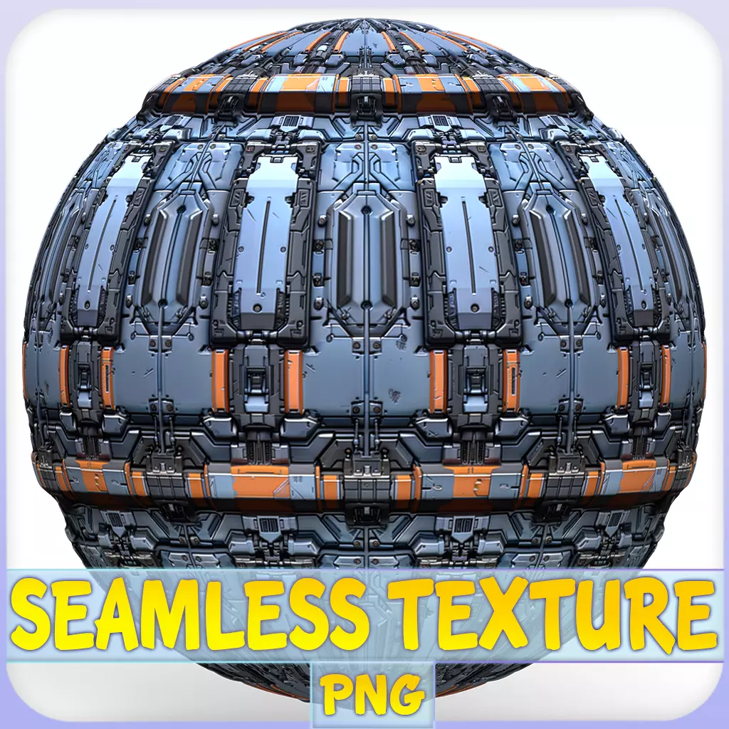 Sci-FI Seamless Texture Texture_0