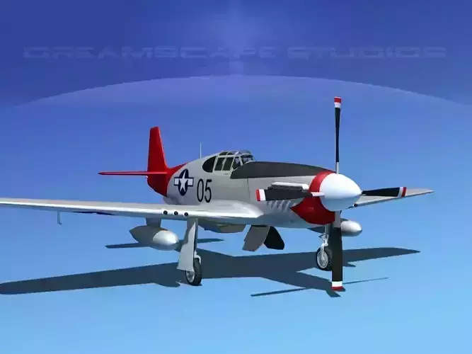 North American P-51B Mustang V11