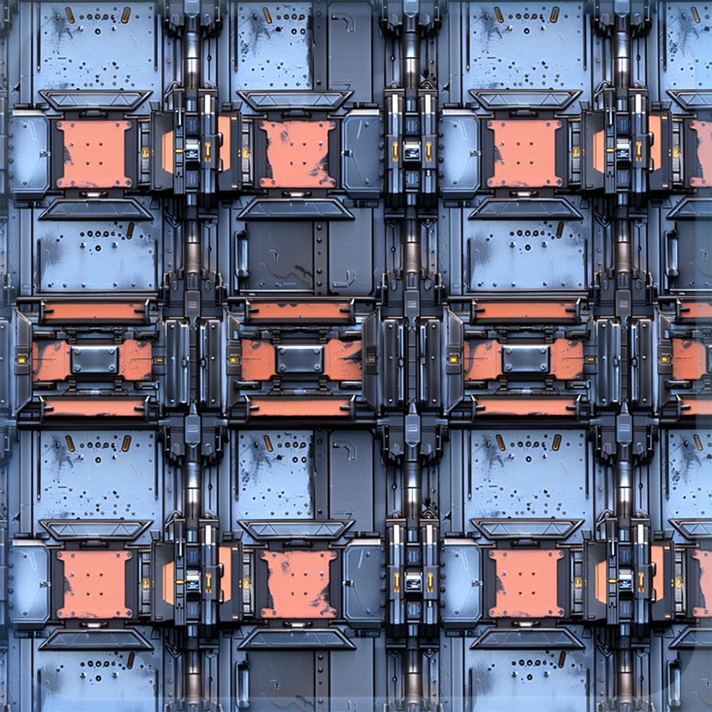  Sci-FI Seamless Texture Texture_5