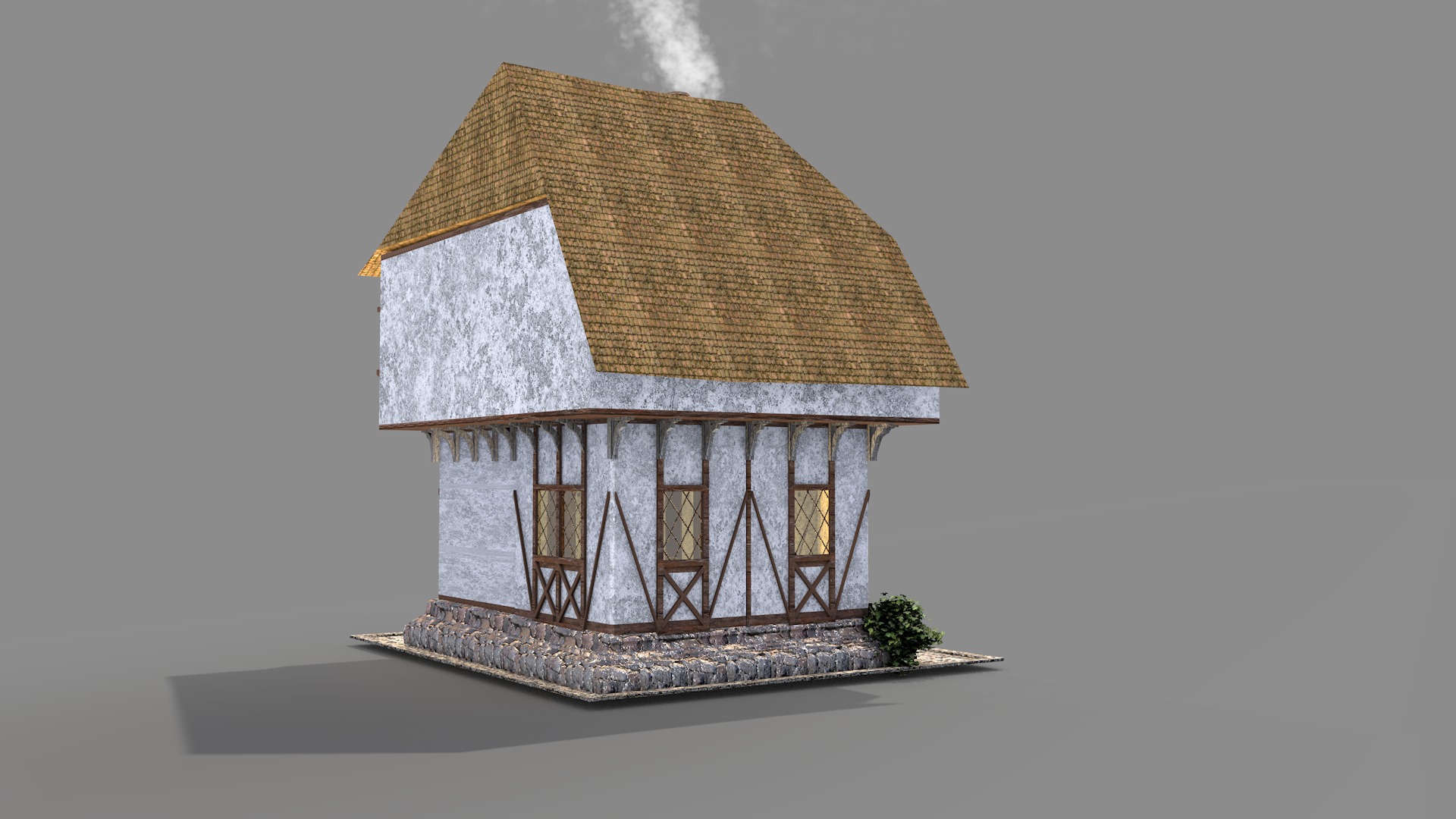 Medieval Tabern 3D model_9