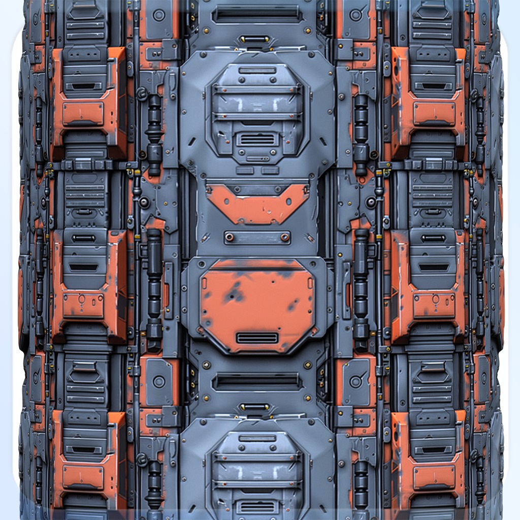 Sci-FI Seamless Texture Texture_3