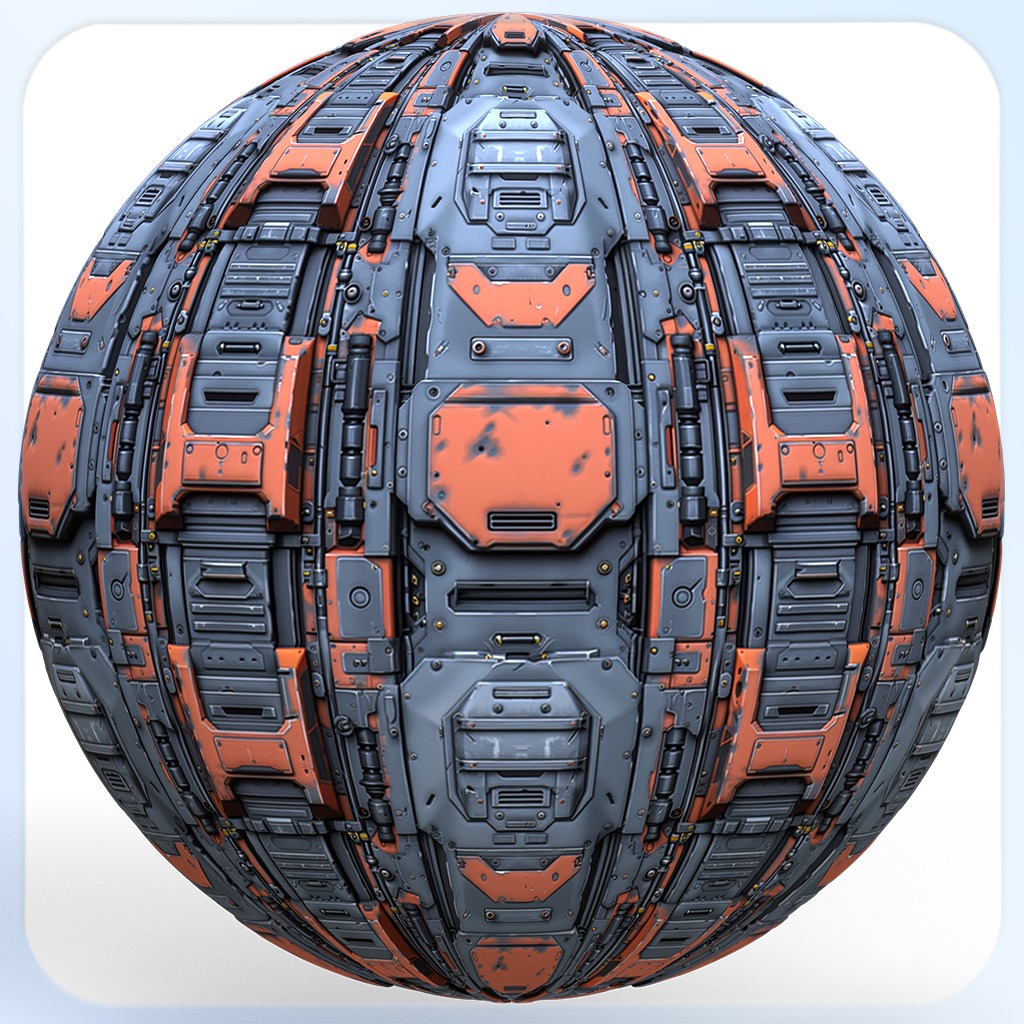 Sci-FI Seamless Texture Texture_2