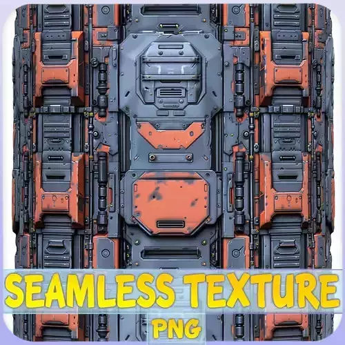 Sci-FI Seamless Texture Texture