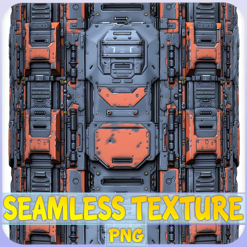 Sci-FI Seamless Texture Texture_0