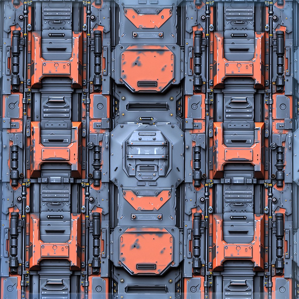 Sci-FI Seamless Texture Texture_5