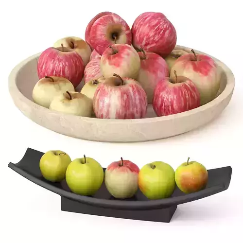 Decorative set of fruits