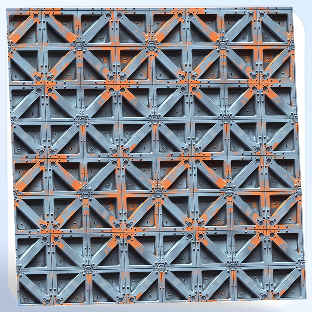 Sci-FI Seamless Texture Texture_4