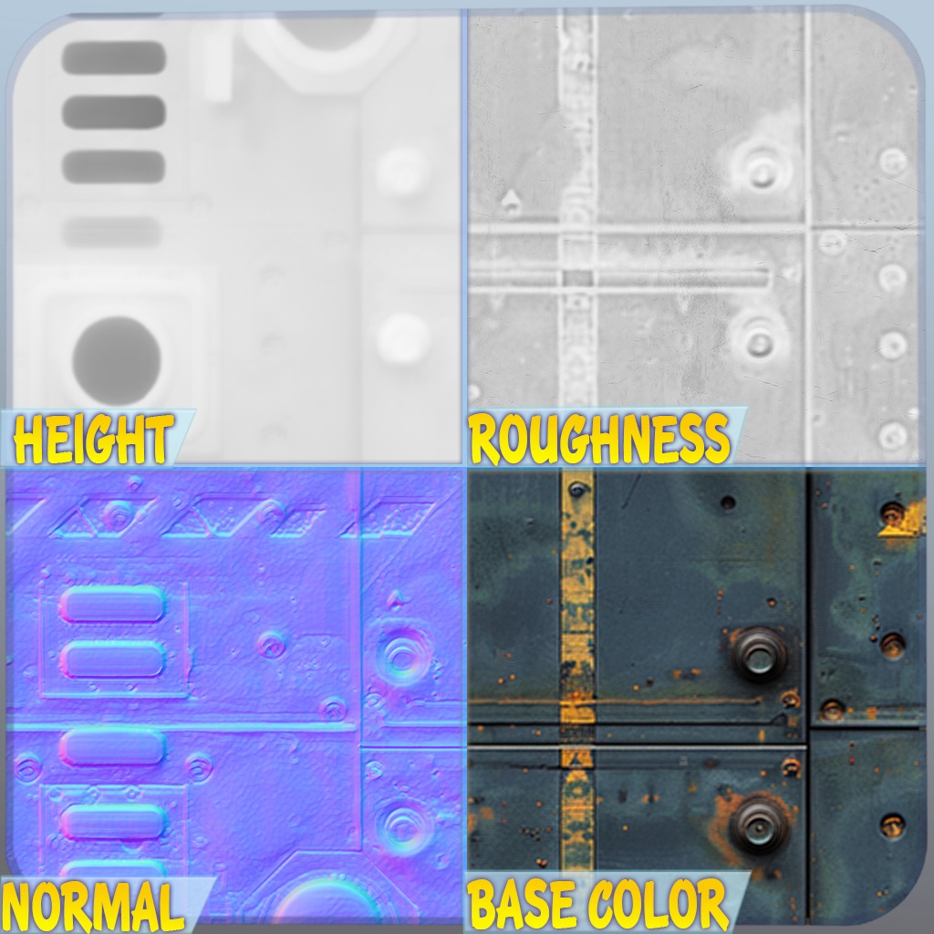 Sci-FI Seamless Texture Texture_1