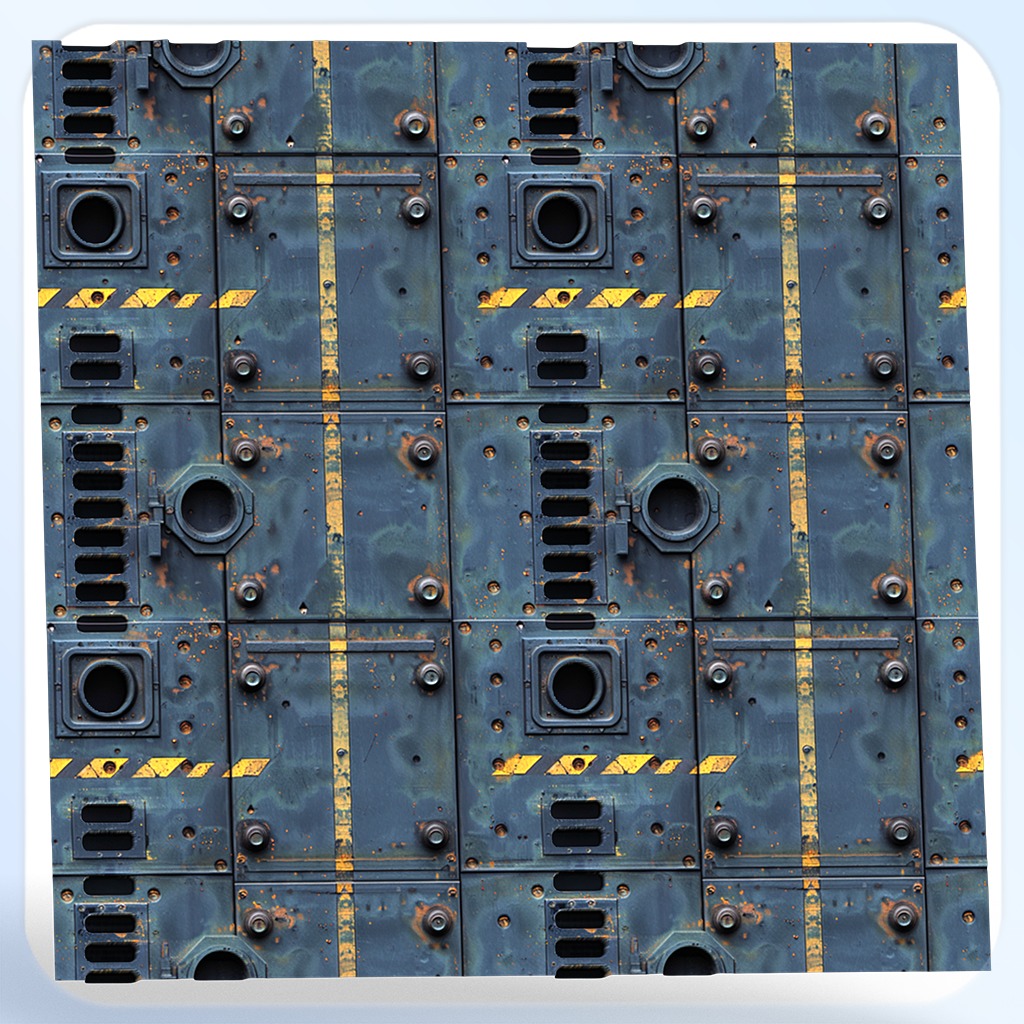 Sci-FI Seamless Texture Texture_4