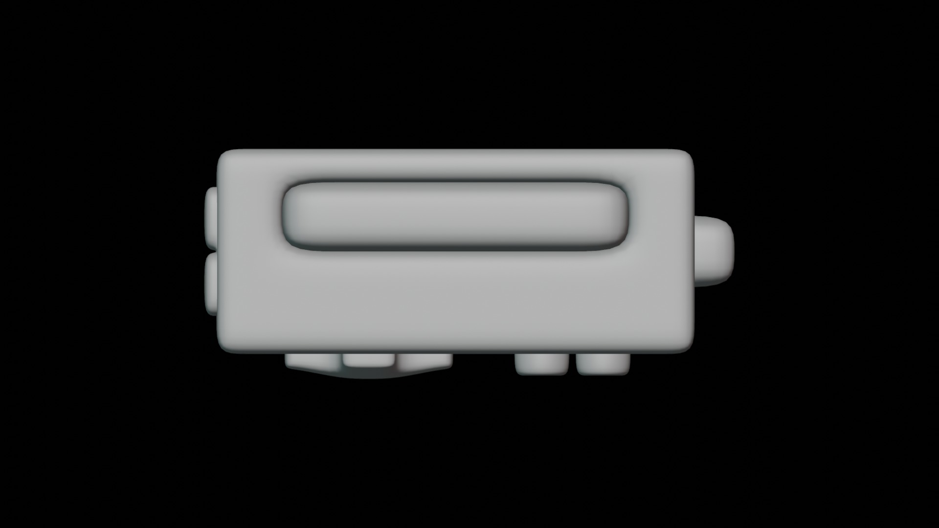 Little Gamer Toy 3D model_6