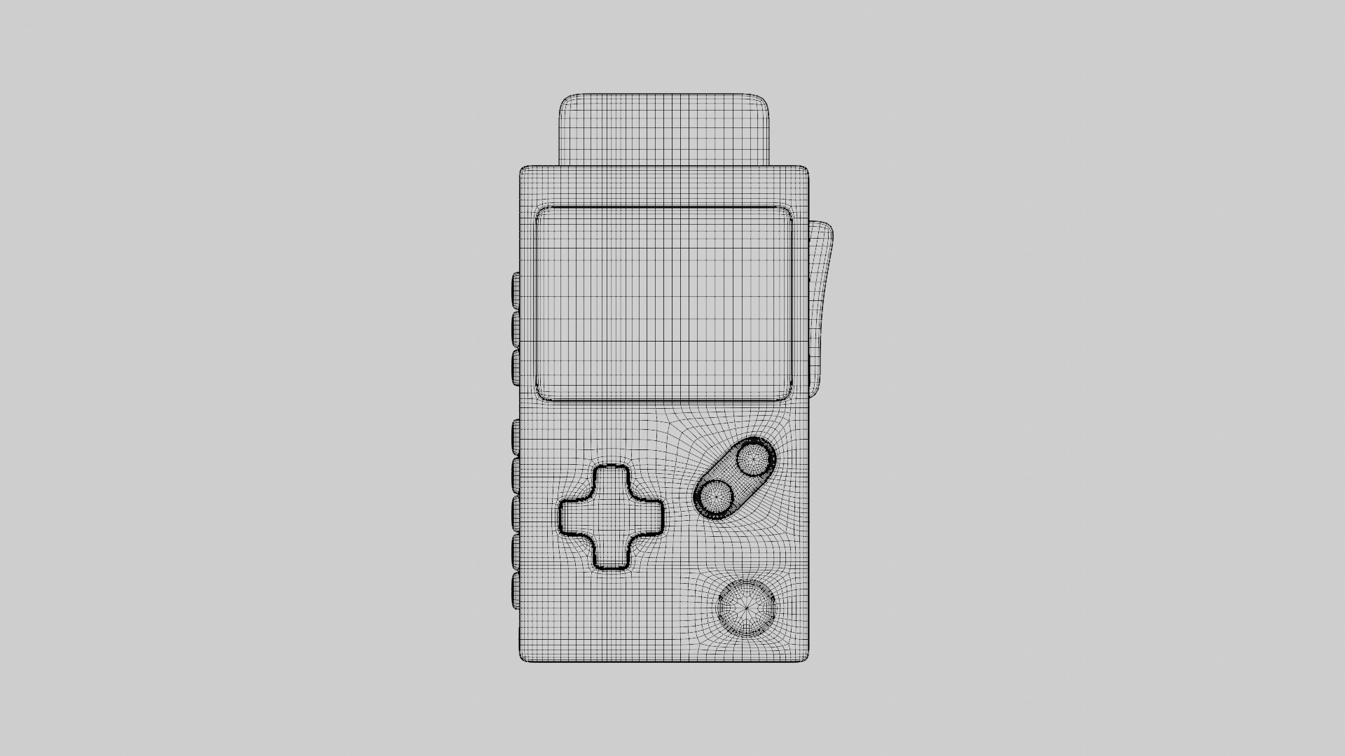 Little Gamer Toy 3D model_7