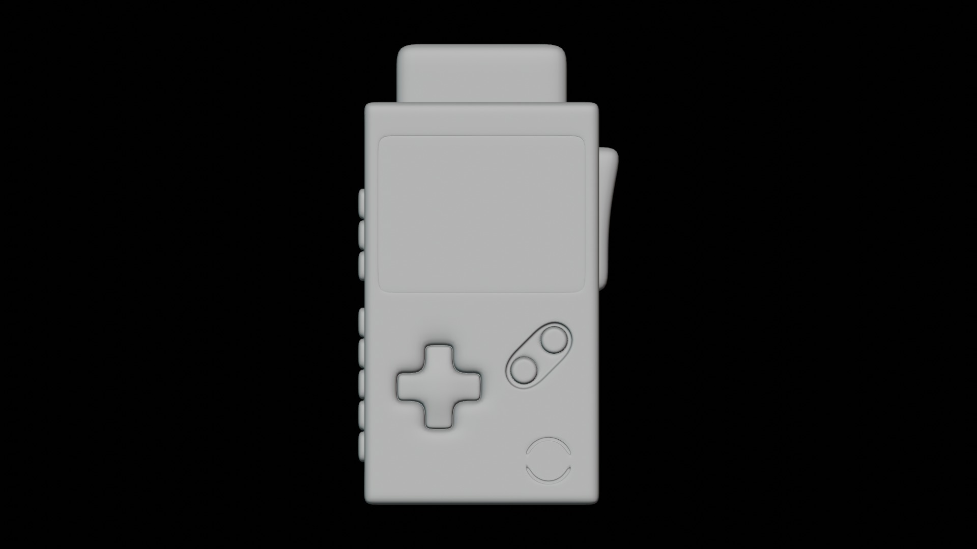 Little Gamer Toy 3D model_4