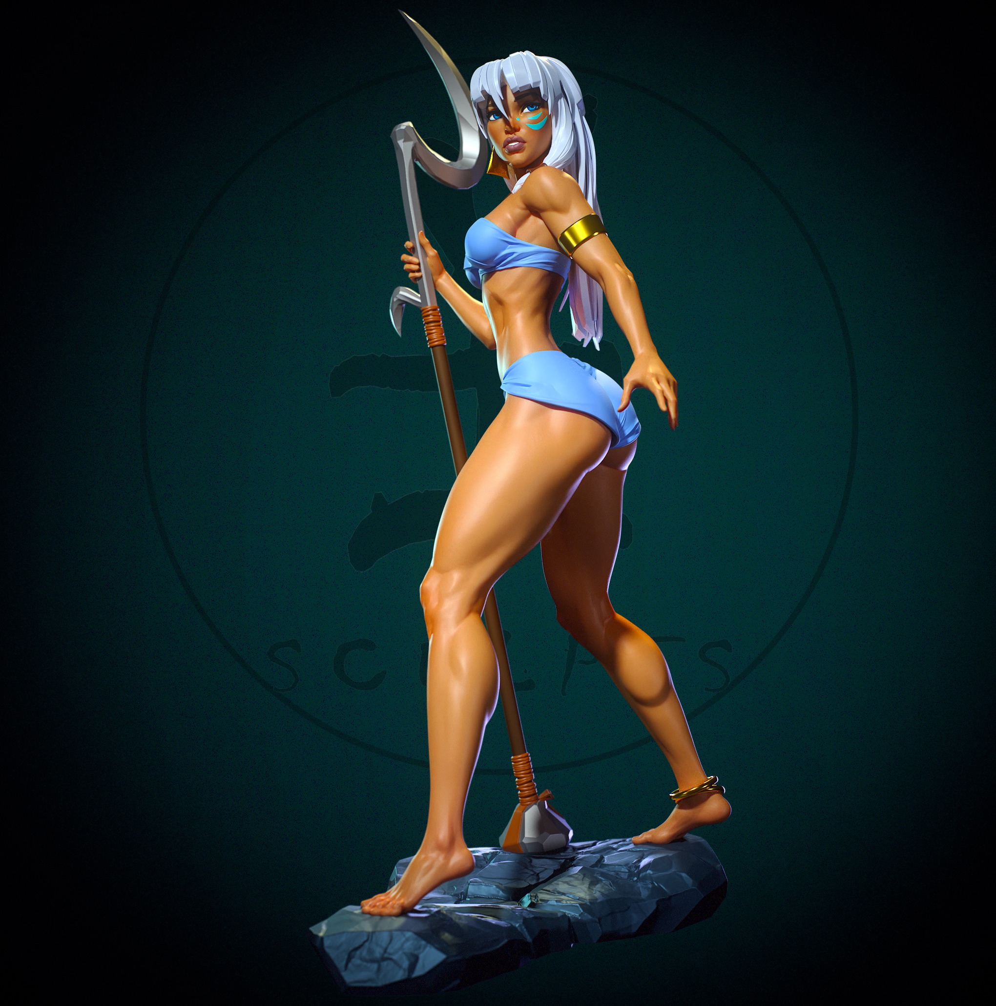 Kida with NSFW  3D print model_9