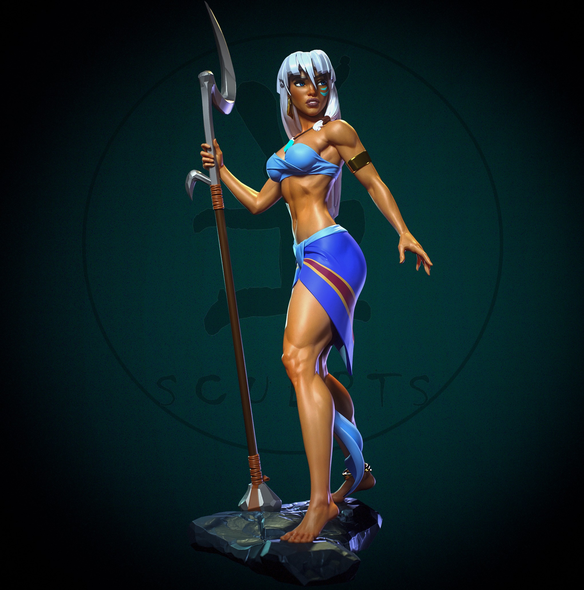 Kida with NSFW  3D print model_2