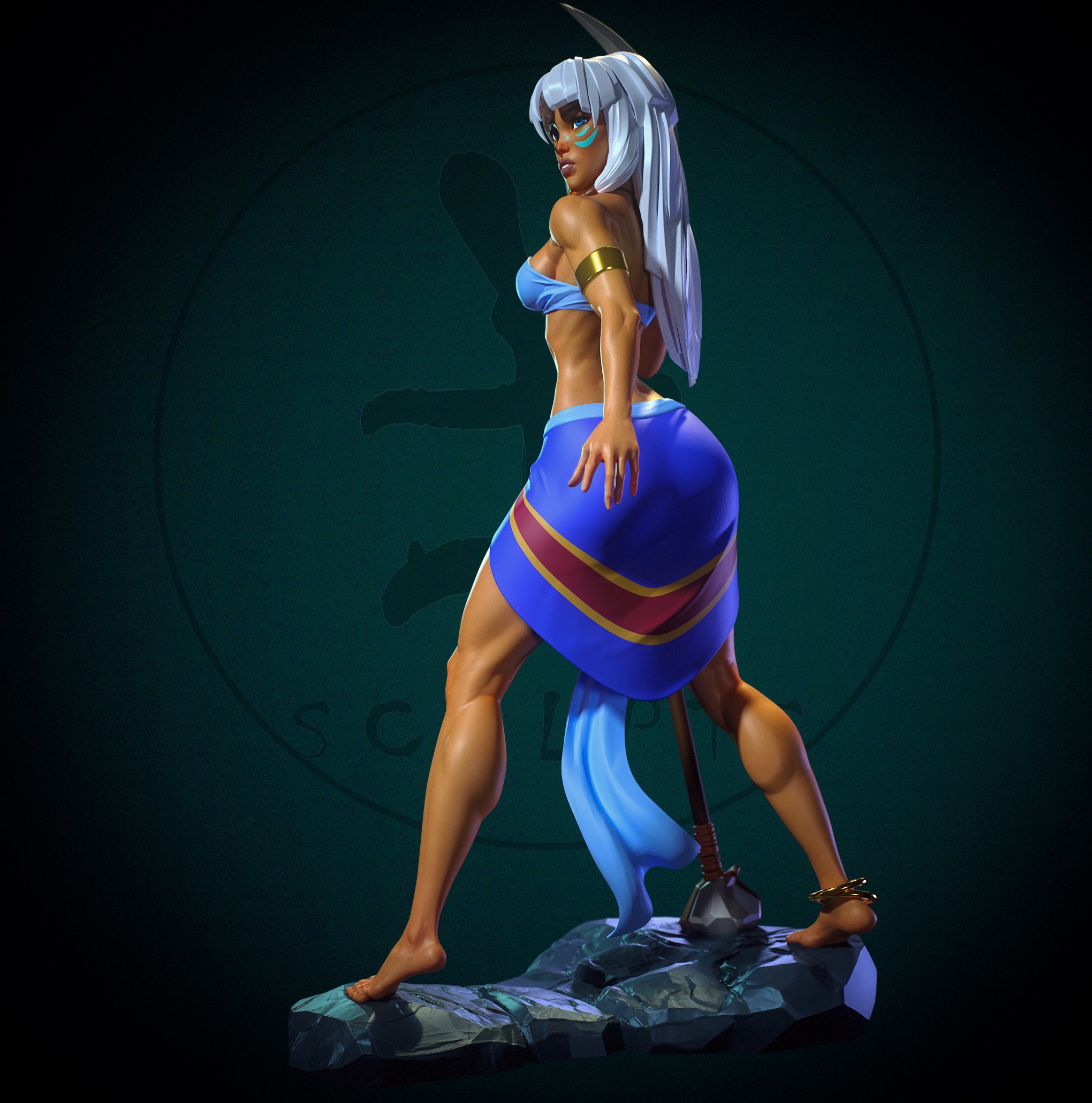 Kida with NSFW  3D print model_8