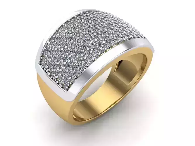 Diamond Belt Ring