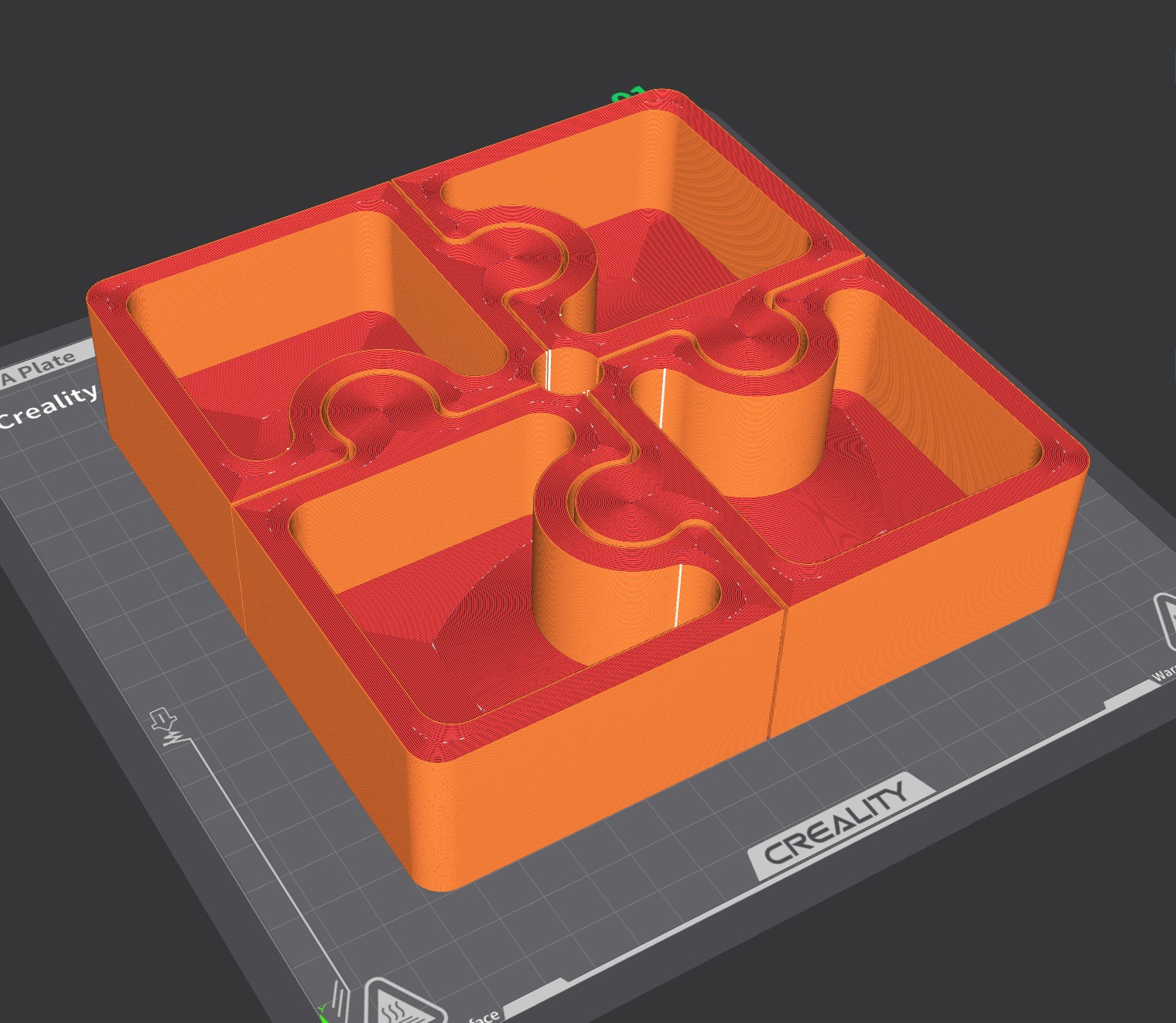 Puzzle Apero cup - Puzzle appetizer cup 3D print model_3