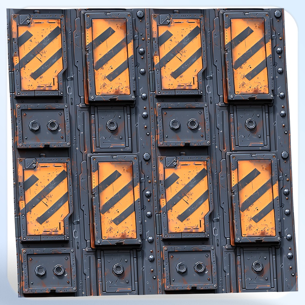 Sci-FI Seamless Texture Texture_4