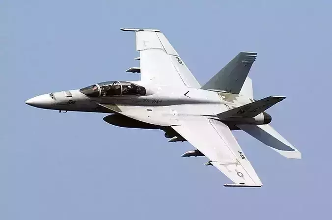 Boeing 18E Super Hornet 3D model
