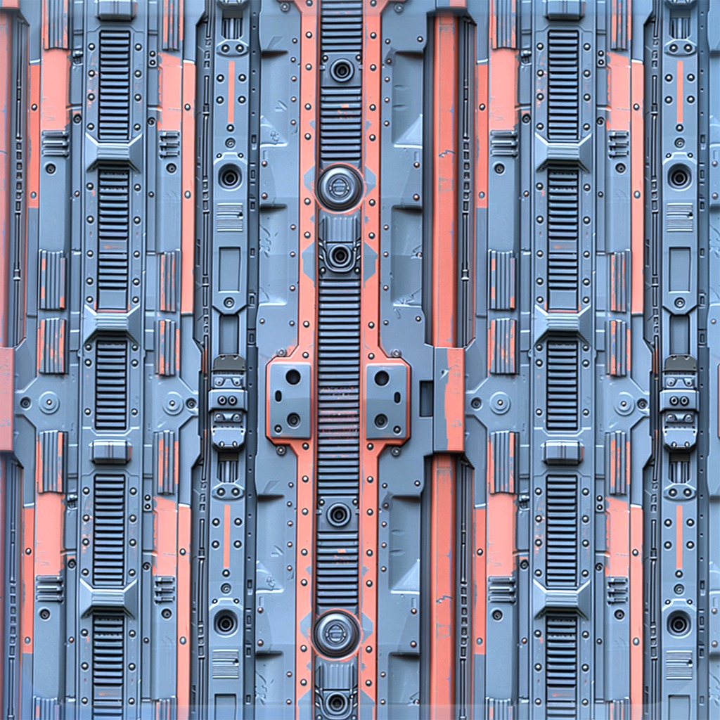 Sci-FI Seamless Texture Texture_5