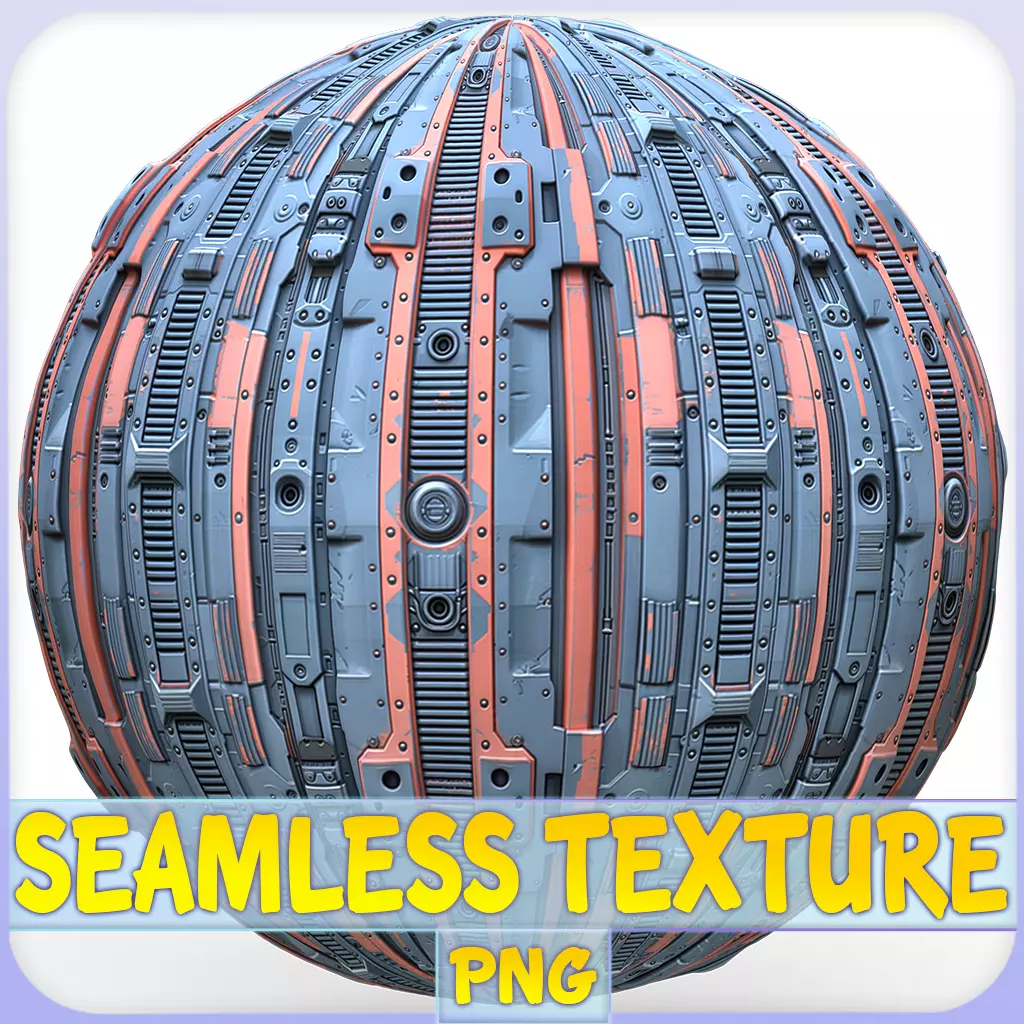 Sci-FI Seamless Texture Texture_0