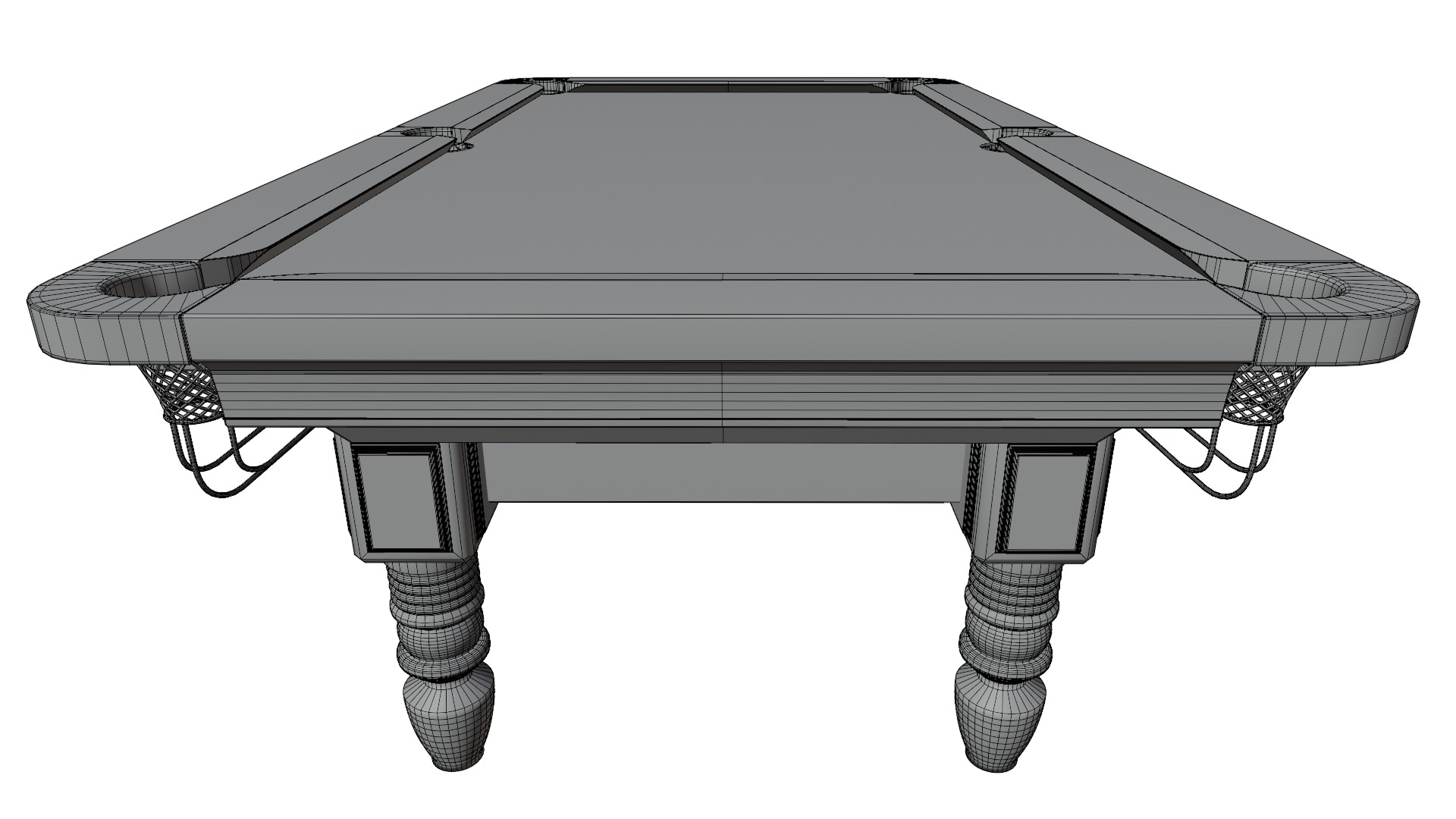 Pool Table 3D model_12