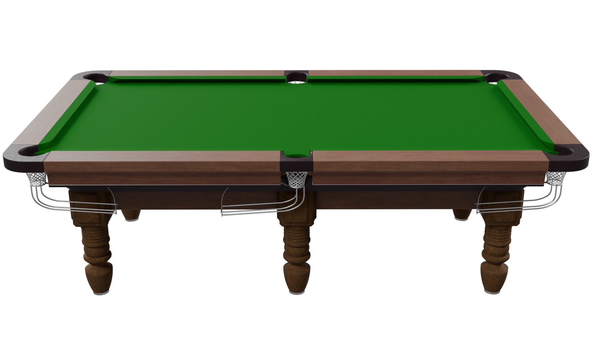 Pool Table 3D model_5