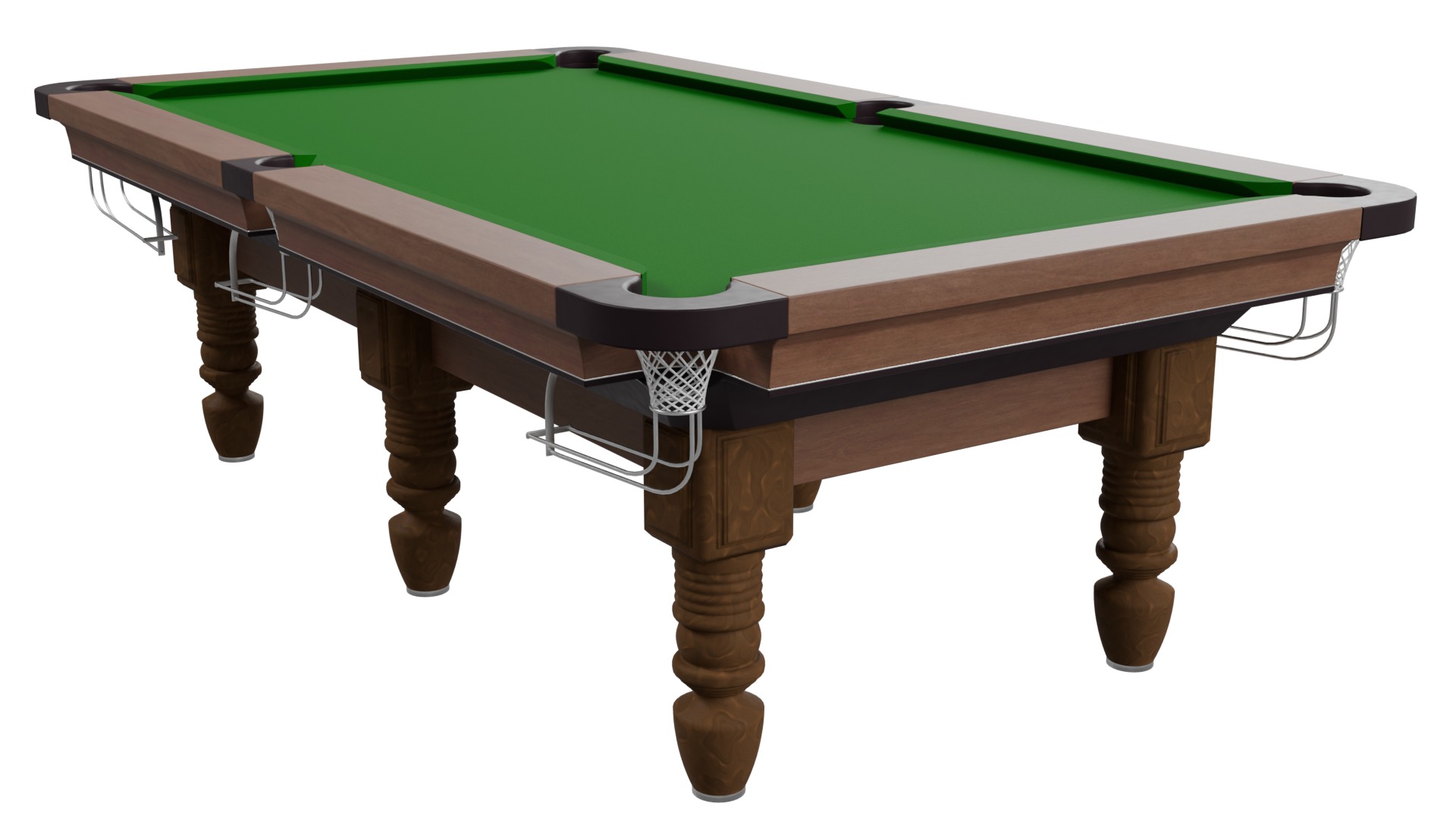 Pool Table 3D model_6