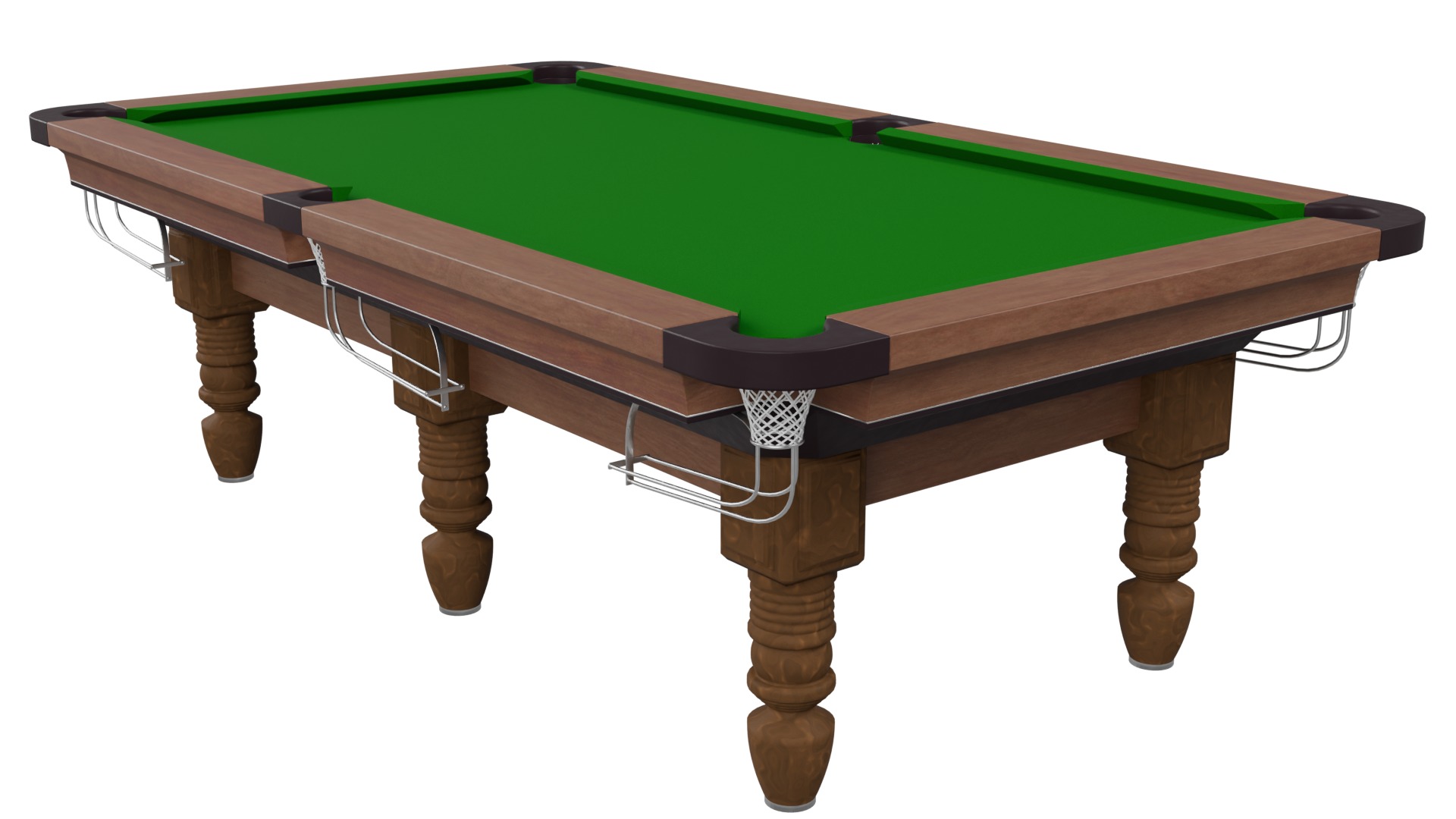 Pool Table 3D model_2