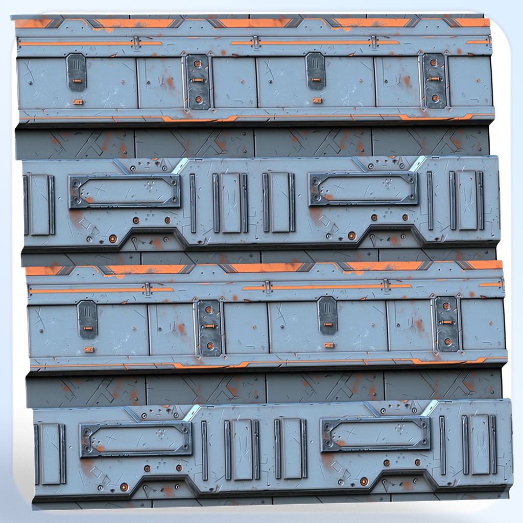 Sci-FI Seamless Texture Texture_4