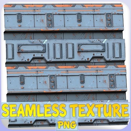 Sci-FI Seamless Texture Texture